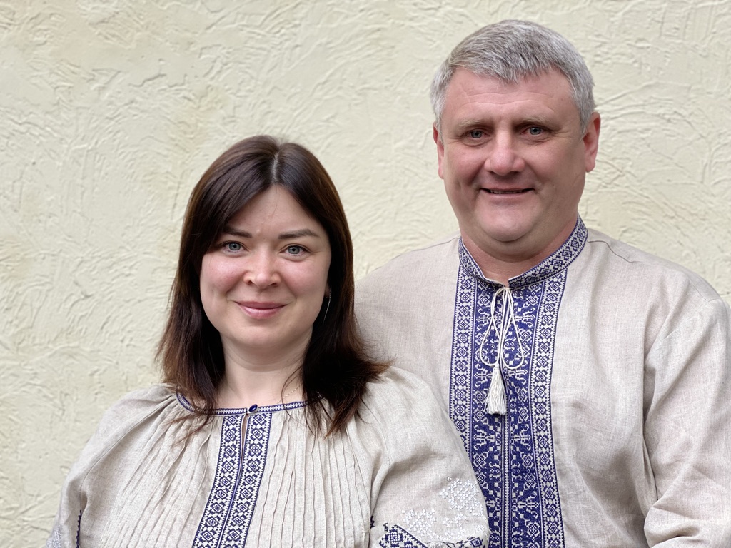 Andrey and Tanya in Traditional Clothes