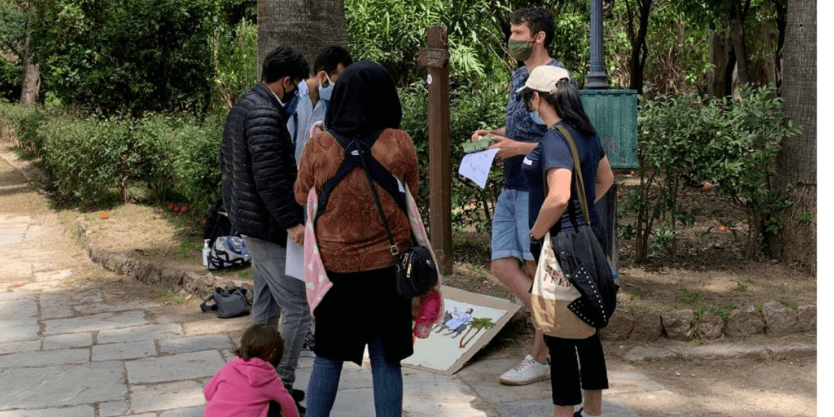 farsi bibles easter in the park